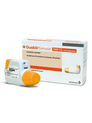 Duaklir Genuair 340 mcg. / 12 mcg. 60 doses